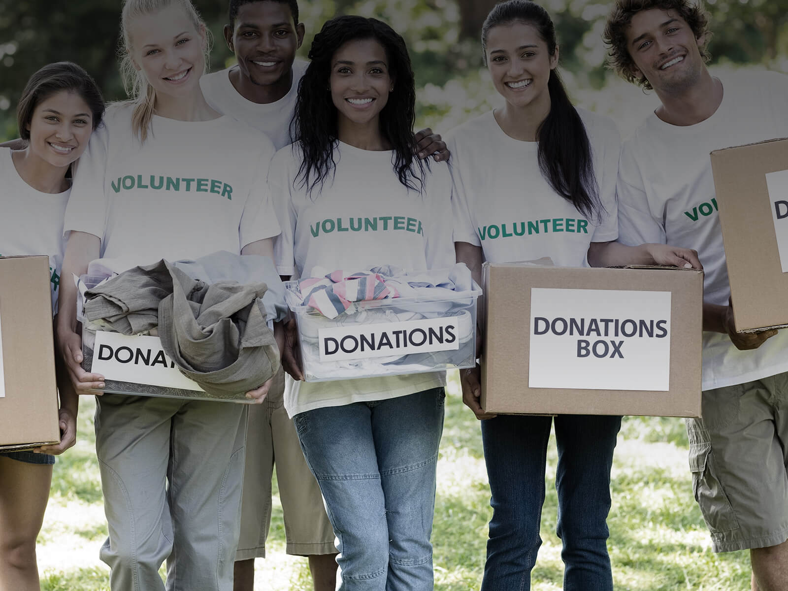Nonprofit volunteers