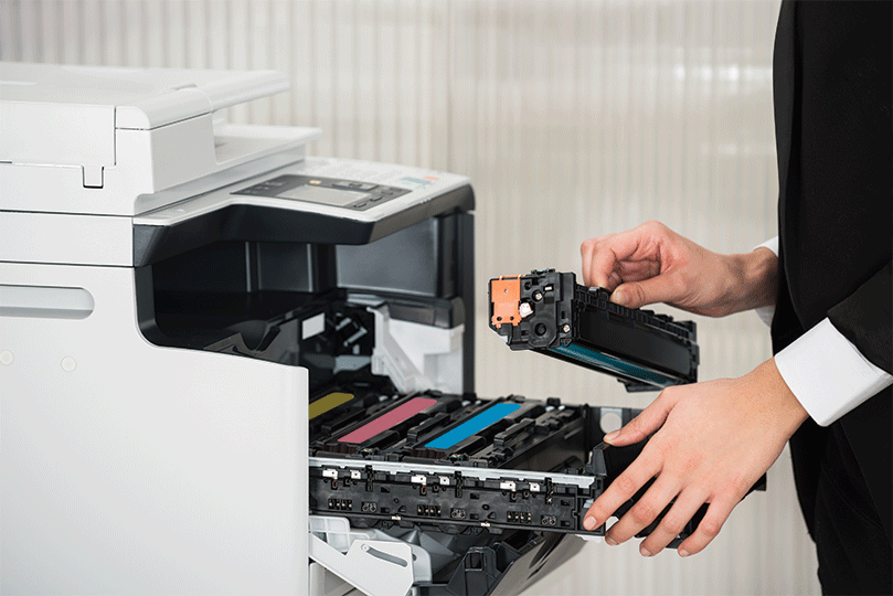 Installing printer toner